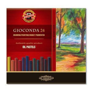 Набір пастелі олійної художн. кругл. GIOCONDA, 24 кол., KOH-I-NOOR 8593539148029 фото