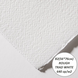 Папір акварельний Artistico, ROUGH, TRAD WHITE, B2 56*76см, 640г/м2, (4 обірв. краї), Fabriano 8001348209119 фото 1