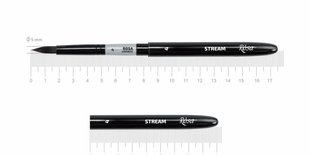 Синтетика кругла, TRAVEL BRUSH, STREAM 158, № 4, к.р. пензель ROSA 4823098530077 фото