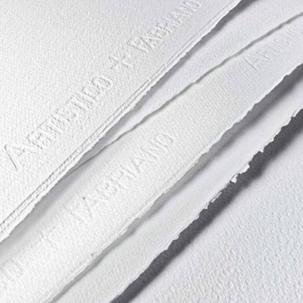 Папір акварельний Artistico, Soft press, EXTRA WHITE, B2 56*76см, 300г/м2, (4 обірв. краї), Fabriano 8001348209140 фото