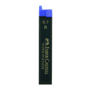 Грифель 0,7мм, HB, SUPER-POLYMER, Faber-Castell 4005401207009 фото