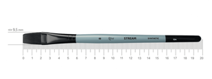 Синтетика плоска, STREAM 134, № 8, к.р. пензель ROSA 4823098517139 фото