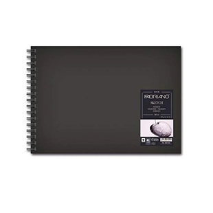 Блокнот для ескізів на спіралі Sketch Book А3, 110 г/м2, 80л, тверда палітурка, пейзаж, FABRIANO 8001348174370 фото