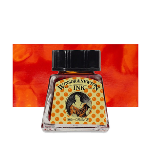 Туш Drawing Inks 14 мл, № 449 Orange (Оранжевий), Winsor&Newton 1005449 фото