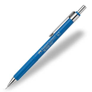 Олівець механічний TK-FINE 2317 0.7MM, синій, Faber Castell 4005402317516 фото