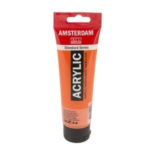 Фарба акрилова AMSTERDAM, (398) Нафтоловий червоний світлий, 120 мл, Royal Talens 8712079158286 фото