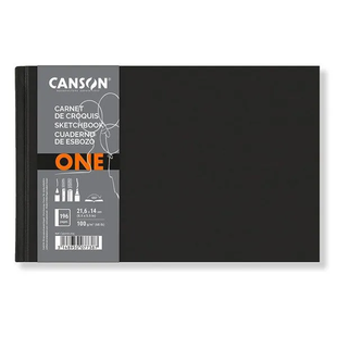 Блокнот для рисунку Art Book One LANDSCAPE, 14*21,6 см, 100г/м2, 98л, CANSON 3148950077387 фото