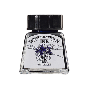 Туш Drawing Inks 14 мл, № 688 Violet (Фіолетовий), Winsor&Newton 1005688 фото