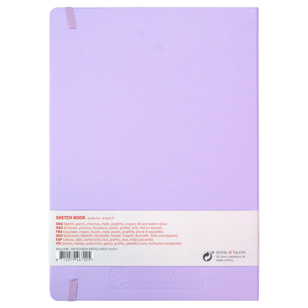 Блокнот для графіки Talens Art Creation 140г/м2, 21*29,7см, 80л., Pastel Violet, Royal Talens 8712079467005 фото