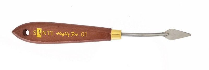 Мастихін металевий "Santi" HP-01, довжина 2.7см. 5056137142811 фото