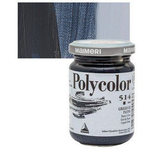 Фарба акрилова Maimeri, Polycolor 140мл, (514) Сіра пейна 8018721049538 фото