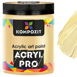 Фарба акрилова 430мл, 107 Неополітанська жовта темна, Art Kompozit 4820085745858 фото