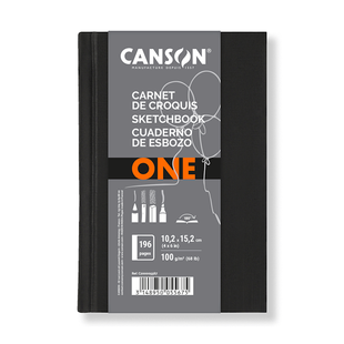 Блокнот для рисунку Art Book One PORTRAIT А6, 10,2*15,2 см, 100г/м2, 98л, CANSON 3148950055675 фото