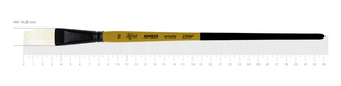 Щетина плоска, AMBER 2306F, №10, д.р. пензель ROSA 4823098533313 фото