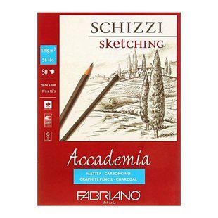 Склейка для ескізів Accademia А3, 29,7*42см, 120г/м2, 50л, FABRIANO 8001348150749 фото