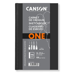 Блокнот для рисунку Art Book One PORTRAIT, 14*21,6 см, 100г/м2, 98л, CANSON 3148950055682 фото