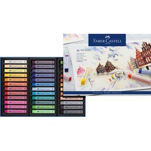 Набір пастелі сухої GOLDFABER 36КОЛ, 128336, FABER CASTELL 4005401283362 фото