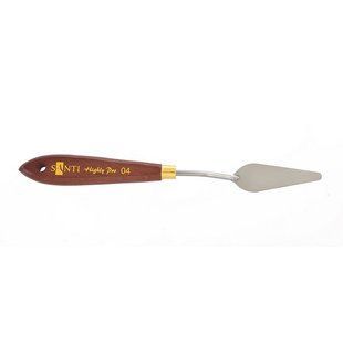 Мастихін металевий "Santi" HP-04, довжина 6.3см. 5056137142842 фото