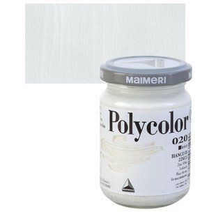 Фарба акрилова MAIMERI, Polycolor 140мл, (020) Білила цинкові 8032810061249 фото