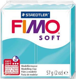 Пластика Soft, М'ятна, 57г, Fimo 4006608809591 фото