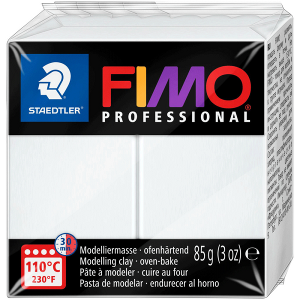 Пластика Professional, Біла, 85г, Fimo 4007817800072 фото