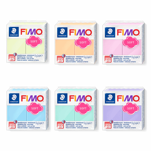 Пластика Effect, Ванільна пастельна, 57г, Fimo 4006608812126 фото