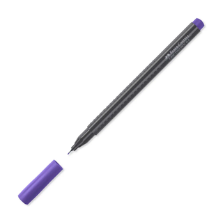 Лінер GRIP FINEPEN 0,4 (VIO34), Фіолетовий, Faber-Castell 4005401516347 фото