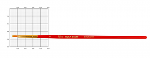 Синтетика плоска, № 1, к.р. пензель ROSA START 4823098500230 фото