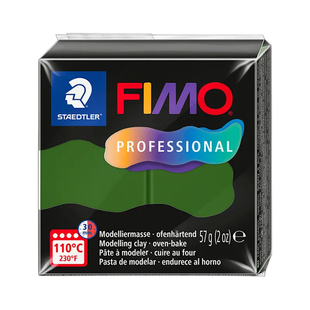 Пластика Professional, Зелена травяна, 57г, Fimo 4007817163597 фото