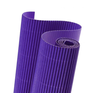 Картон гофрований #31 Lilac (Пастельно-ліловий) Corrugated board E-Flute, 50x70 см, FOLIA 2000004790011 фото