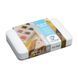Набір акварельних фарб, VAN GOGH, Pocket box SHADES OF NATURE, 12 кювет+пензлик, пластик, Royal Tale 8712079422806 фото 5