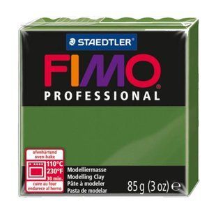 Пластика Professional, Зелена трав'яна, 85г, Fimo 4007817800232 фото
