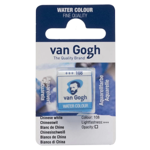 Фарба акварельна Van Gogh (108), Білила китайські, кювета, Royal Talens 8712079047795 фото