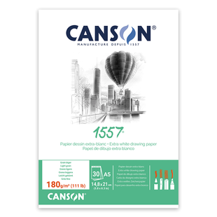 Альбом на спіралі для рисунку 1557 А5, 30л, 180г/м2, CANSON 3148951274136 фото