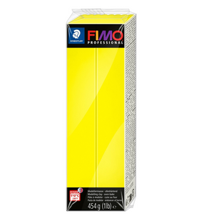 Пластика Professional, Жовта лимонна, 454г, Fimo 4007817053638 фото