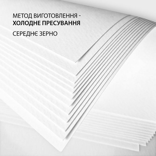 Альбом для акварелі на спіралі, 15х15см, 20л, 200г/м2, SANTI 4823092291233 фото