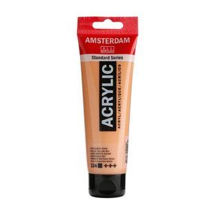 Фарба акрилова AMSTERDAM, (224) Неаполітанський жовто-червоний, 120 мл, Royal Talens 8712079210984 фото