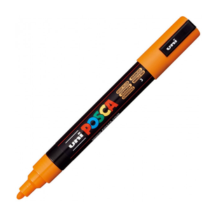 Маркер акриловий Uni Posca PC-5M 1,8-2,5 мм жовтий яскравий (PC5M21) 4902778916223 фото