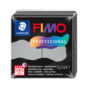 Пластика Professional, Сіра, 57г, Fimo 4007817163627 фото