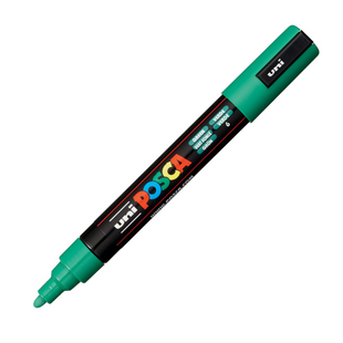Маркер акриловий Uni Posca PC-5M 1,8-2,5 мм зелений (PC5M75) 4902778916148 фото