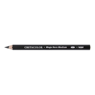 Олівець для рисунку MEGA, Неро середній, Cretacolor 9014400325008 фото