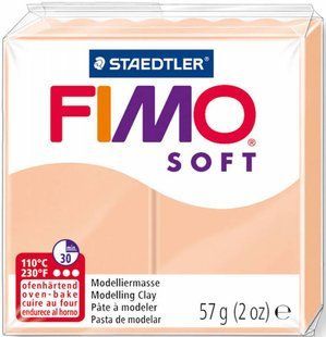 Пластика Soft, Тілесна, 57г, Fimo 4006608811112 фото