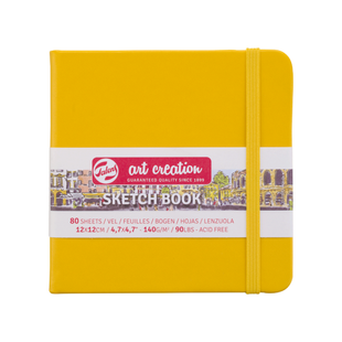 Блокнот для графіки Talens Art Creation 140г/м2, 12*12см, 80л., Golden Yellow, Royal Talens 8712079451684 фото