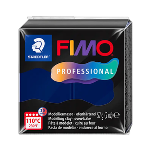 Пластика Professional, Темна синя, 57г, Fimo 4007817163580 фото