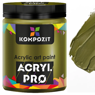 Фарба акрилова 430мл, 331 Оливковий, Art Kompozit 4820085745766 фото