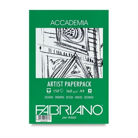 Папір Accademia А4 (21x29,7см), 160г/м2, FABRIANO 8001348164876 фото