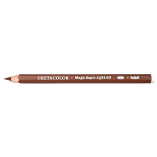 Олівець для рисунку MEGA, Сепія олійна світла, Cretacolor 9014400325121 фото