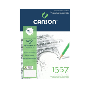 Альбом на спіралі для рисунку 1557 А5, 50л, 120г/м2, CANSON 3148951274174 фото