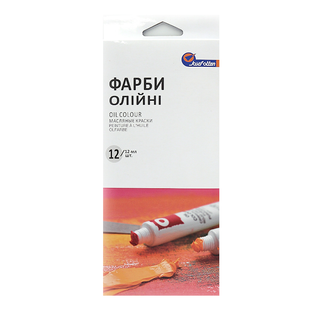 Набір олійних фарб, 12кол*12мл, EO1212C, Josef Otten 9555079016359 фото