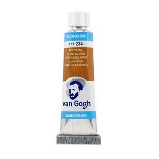 Фарба акварельна Van Gogh (234), Сієна натуральна, туба 10 мл, Royal Talens 8712079046798 фото